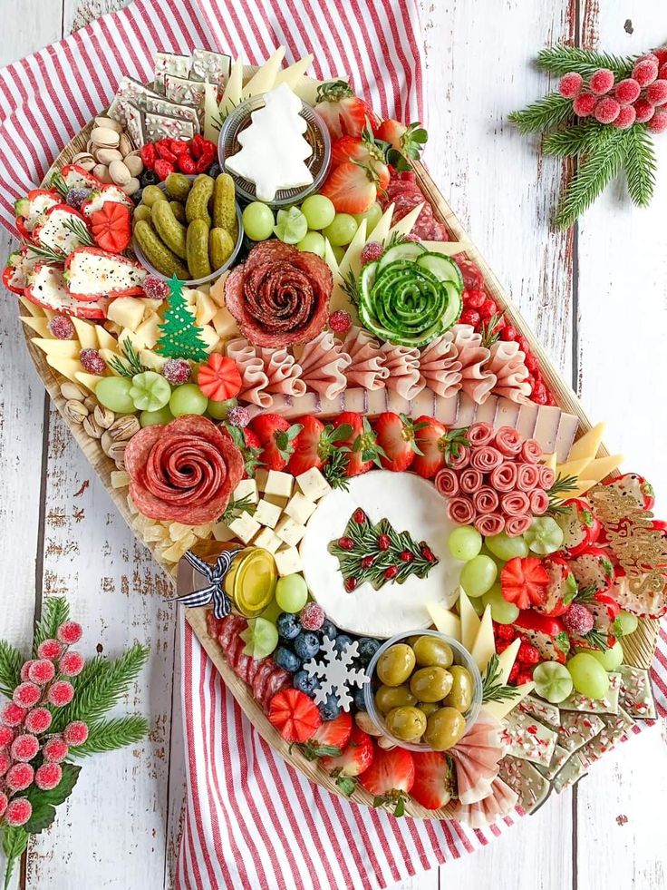 Happy holidays karácsonyi grazing box 10 főre