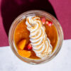 Rákóczi túrókrém, vaníliás sárgabarack ragu, meringue (gluténmentes)