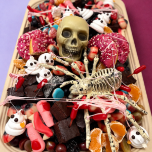 Halloween sweet haunt grazing box