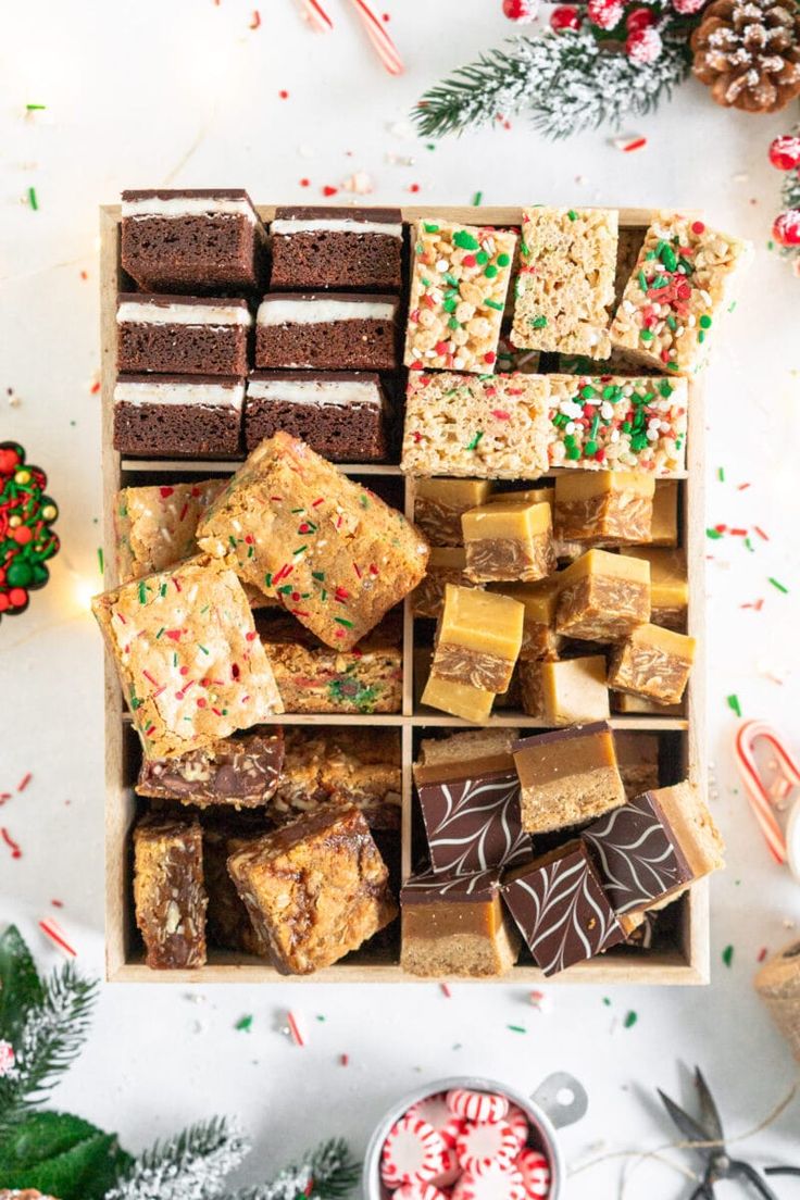 Christmas cookies grazing box 10 főre