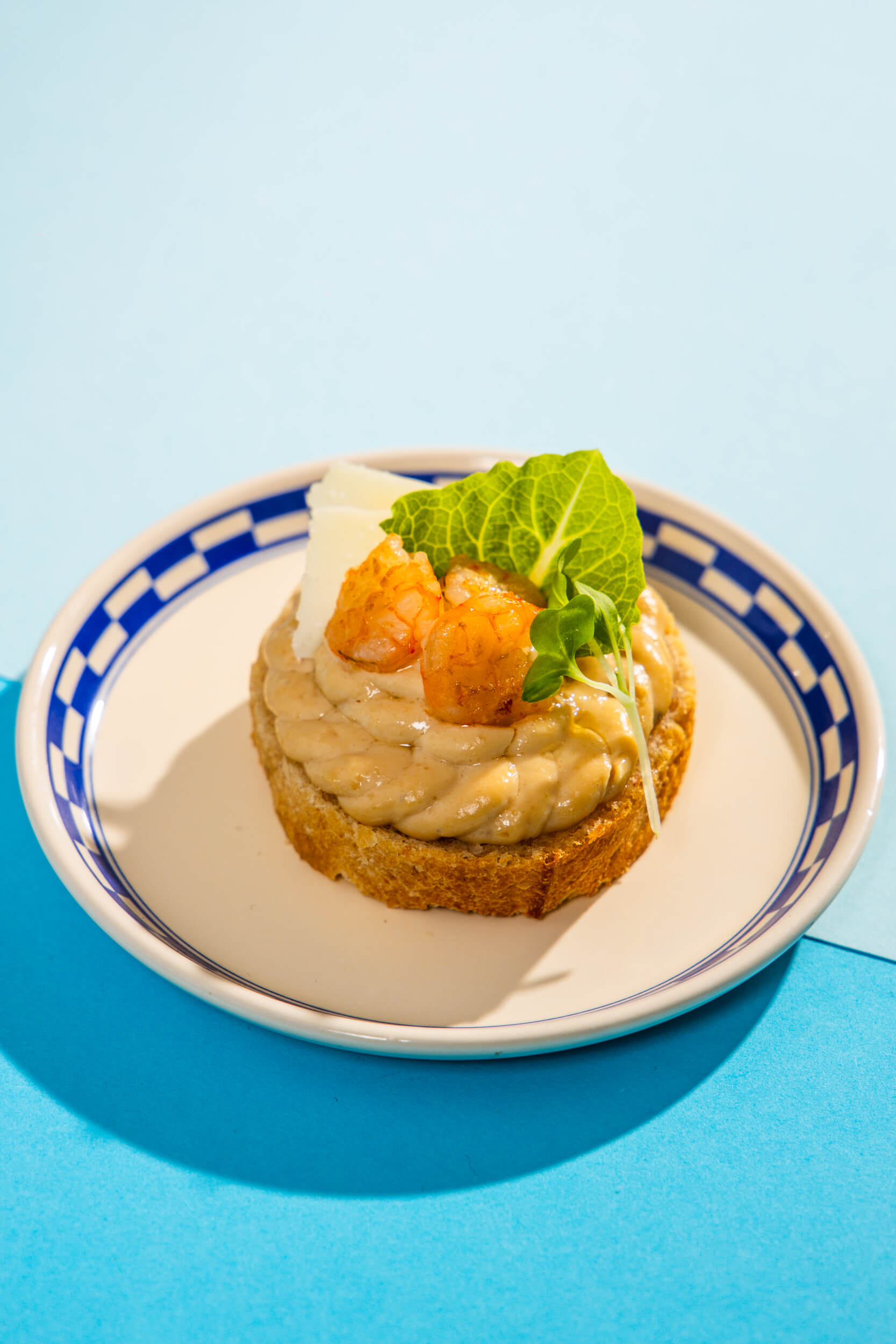 Garnélás cézár, parmezán szendvics 4 Garnélás cézár, parmezán szendvics