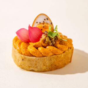 Dear Budapest Catering - Sandwich - Spanish chorizo spread, smoked quail eggs