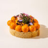 Baked capers cream, parsley pesto sandwich 2 Dear Budapest Catering - Sandwich - Roasted bell pepper cream, parsley pesto