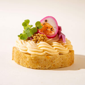 Dear Budapest Catering - Sandwiches - Egg Spread, Soft-Boiled Quail Egg Sandwich