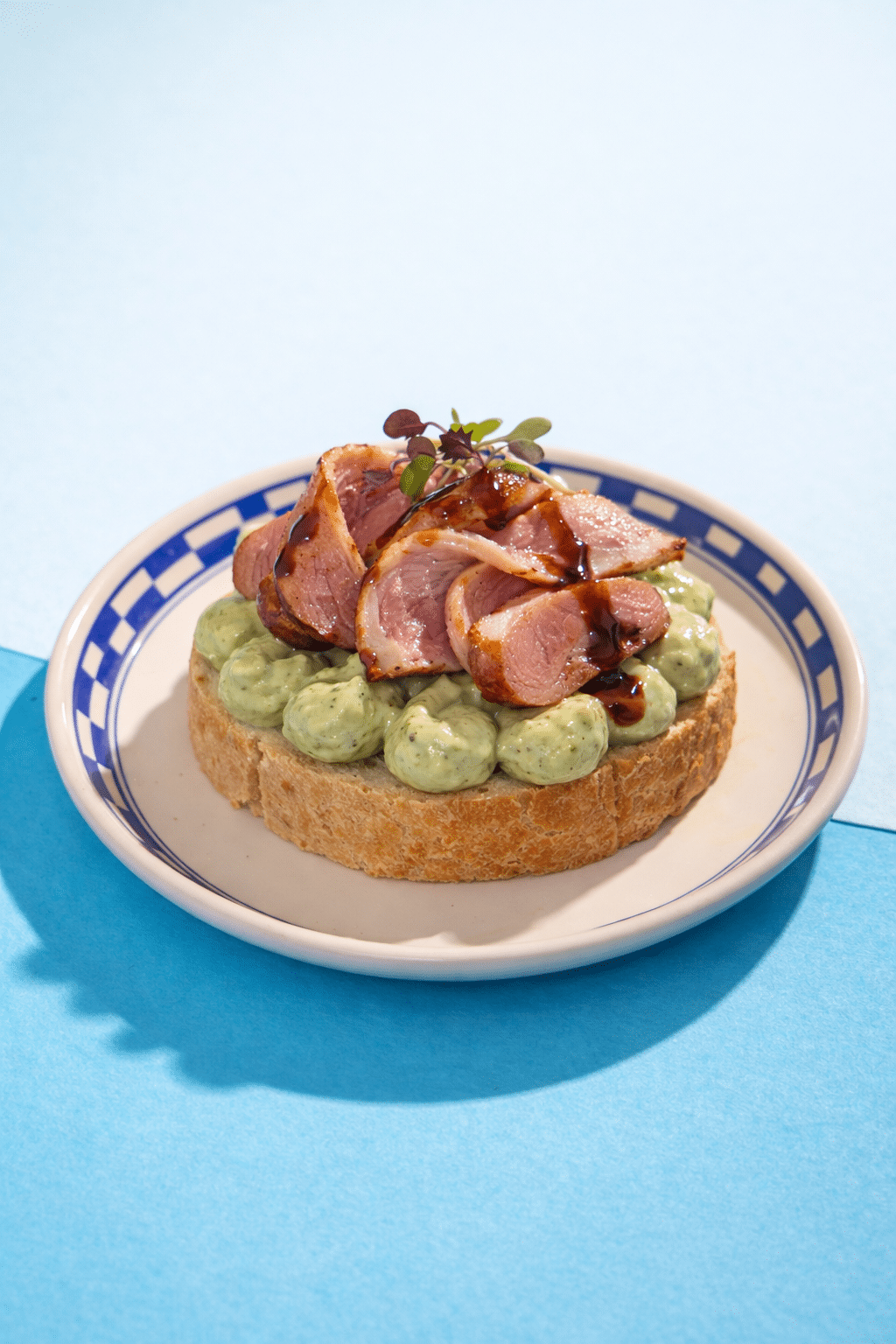 Omlós kacsamell, wasabis krémsajt szendvics 3 Omlós kacsamell, wasabis krémsajt szendvics