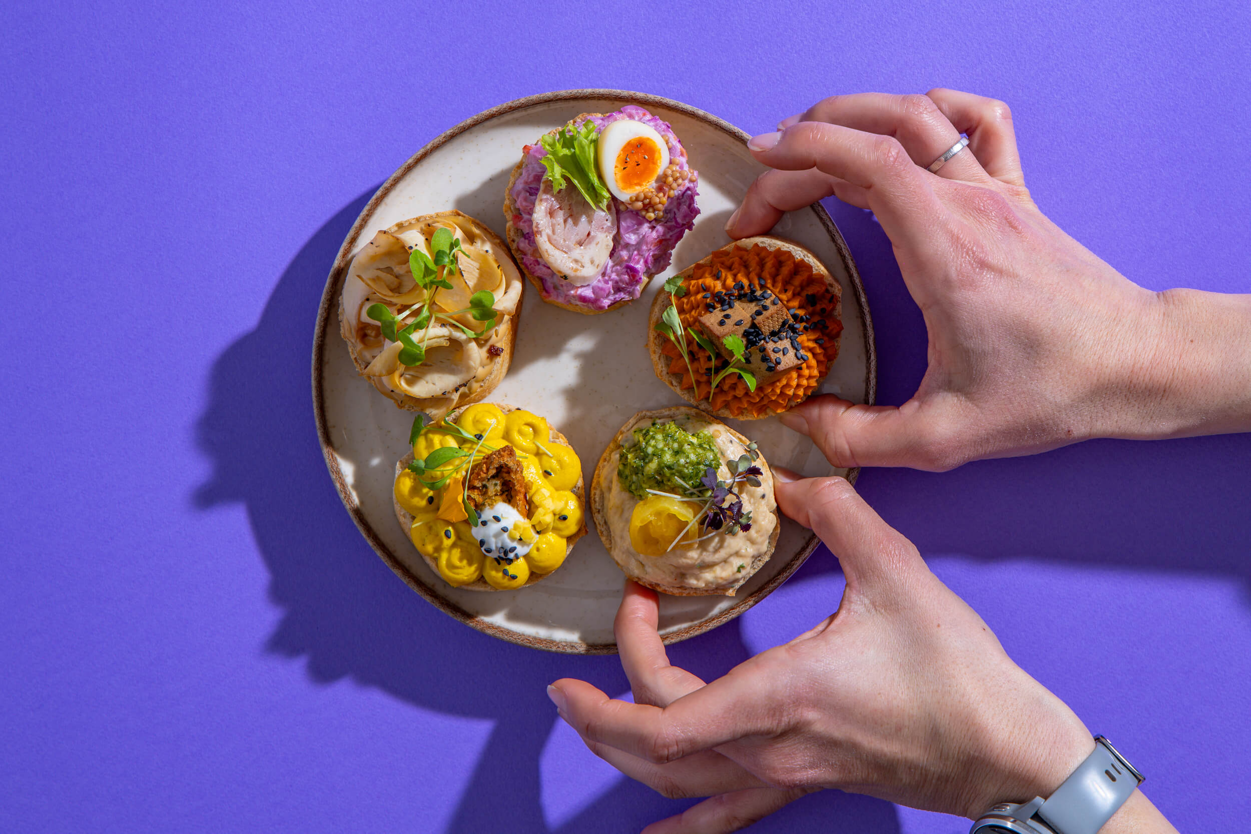 Garnélás cézár, parmezán szendvics 5 Garnélás cézár, parmezán szendvics